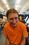 Володя в поезде по дороге к аэропортуАвтор: Grisha15.07.2011 17:27:40