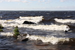 Волна на озере Кереть14.08.2008 11:50:52
